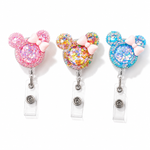 Bow badge holder