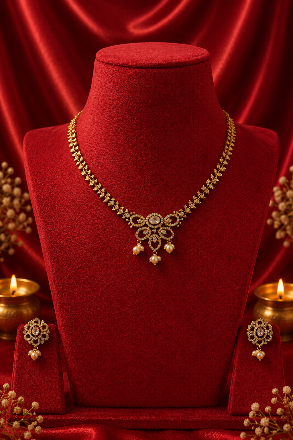 AD Necklace set SK210