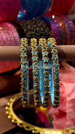 Star silk thread bangles