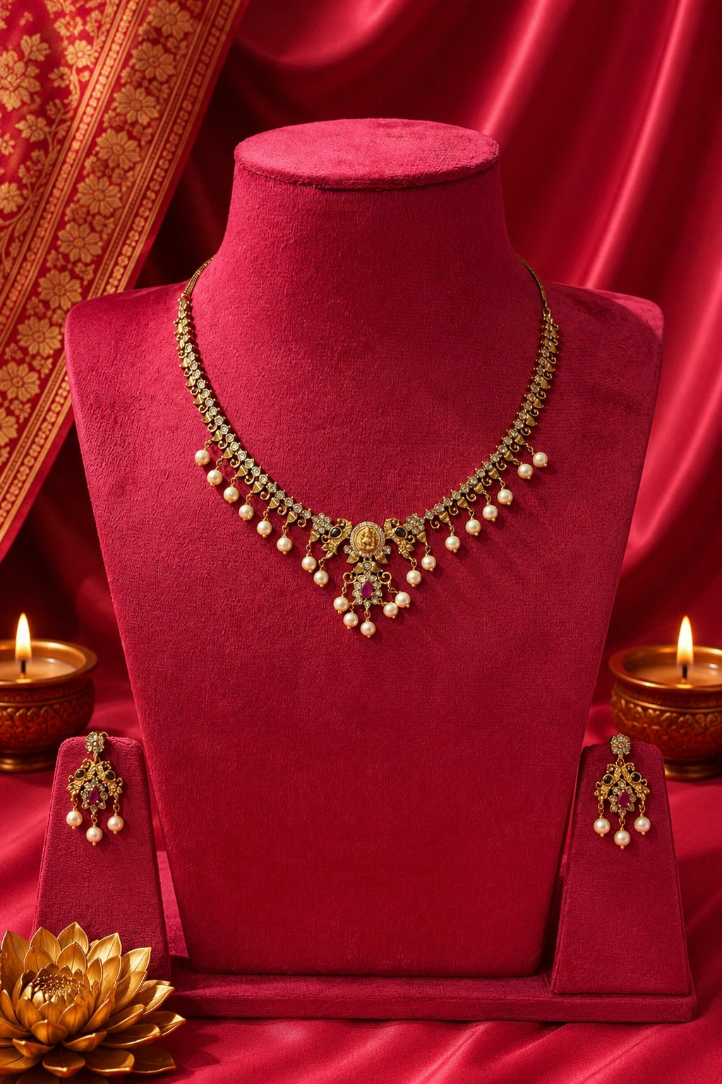 AD Necklace set SK197