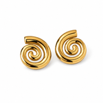 Swirl earrings