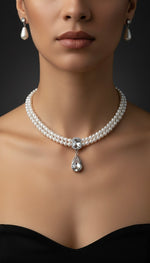 Necklace set SK014 White