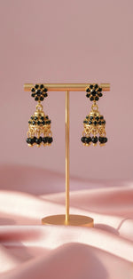 Earrings SK047 Black