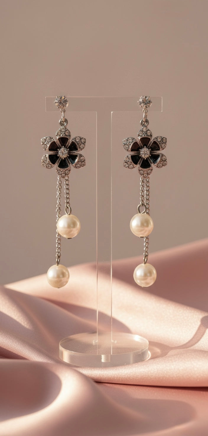 Earrings SK063 Silver