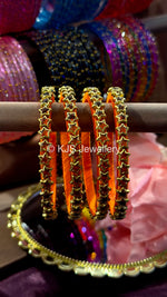 Star silk thread bangles