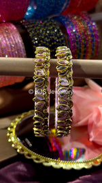 Lotus silk thread bangles