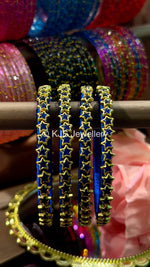Star silk thread bangles