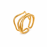 Double Wave ring
