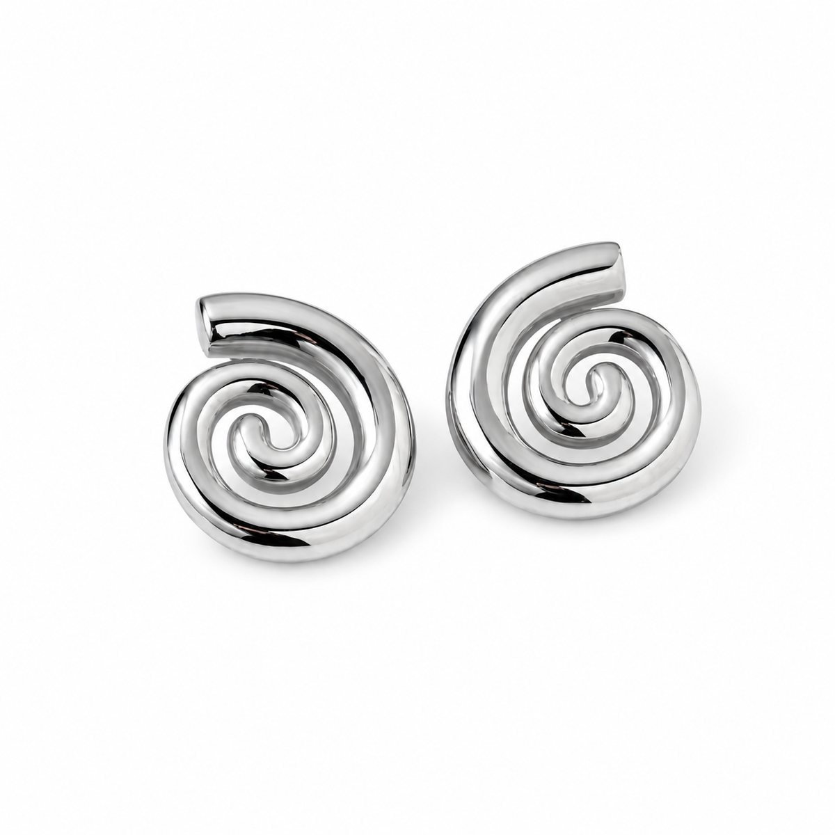 Swirl earrings
