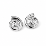 Swirl earrings