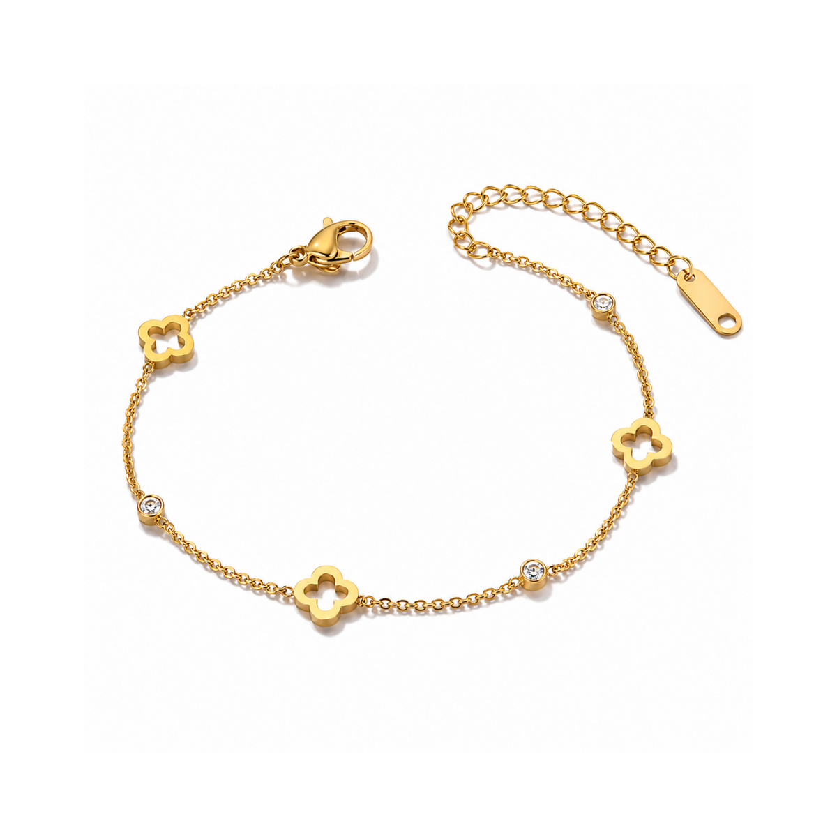 Clover Crystal bracelet