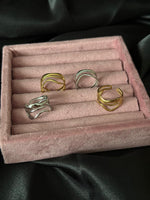 Double Wave ring