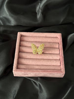 Butterfly statement ring large