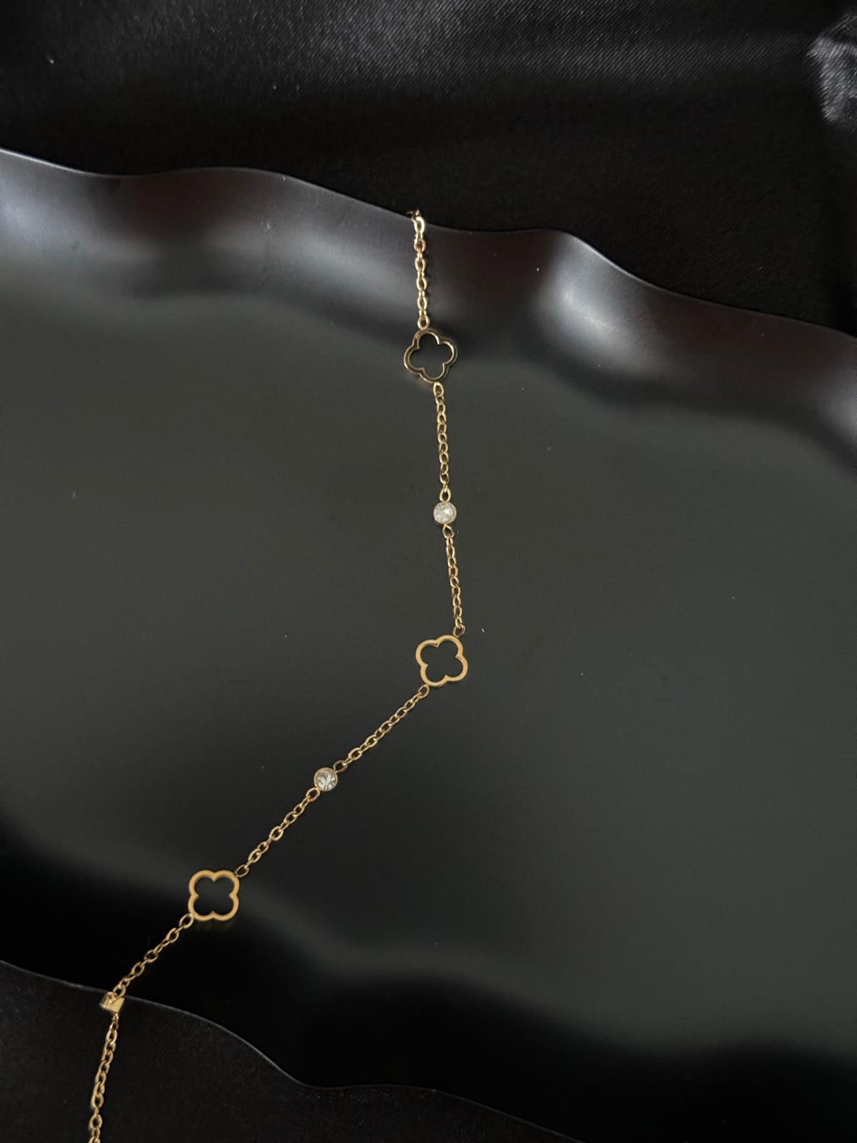 Clover Crystal bracelet