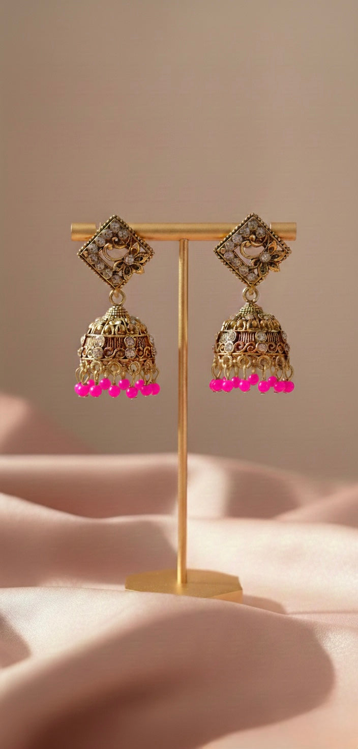 Earrings SK051 Pink