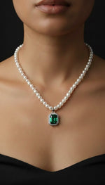 Necklace set SK032 Green
